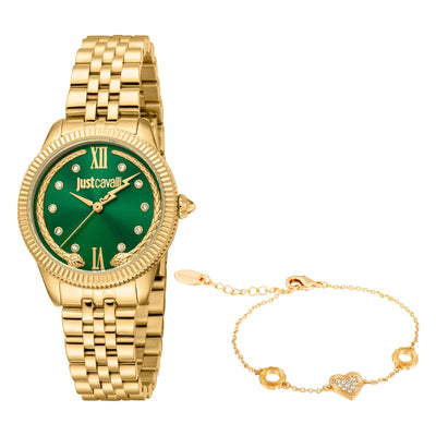 Just Cavalli SET Lovestruck San Valentino Oro Giallo Verde