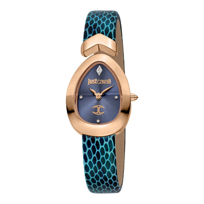 Just Cavalli Signature Snake Diversa Serpente Blu