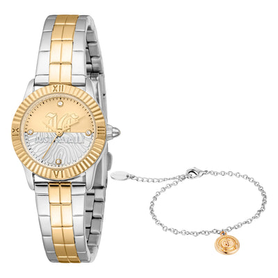 Just Cavalli SET Mini Raffinata Due Toni Oro Giallo
