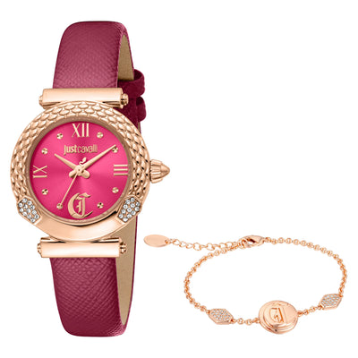 Just Cavalli SET Curiosa Pelle Viola