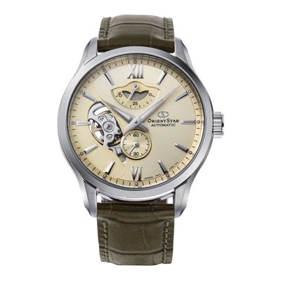 ORIENT STAR Contemporary Layered Skeleton RE-AV0B10G00B