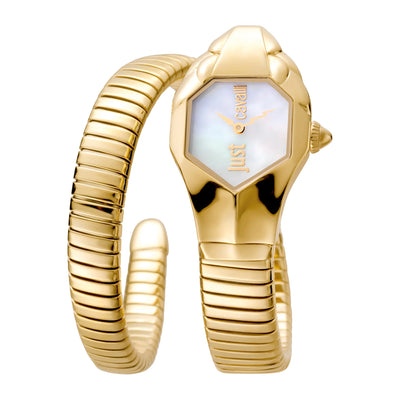 Just Cavalli Signature Snake Glam DNA Oro Giallo MOP