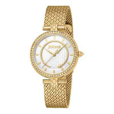 Just Cavalli Glam Chic Ossessivo Serpente Oro Argento