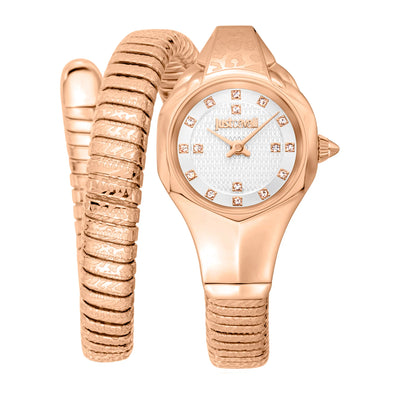 Just Cavalli Signature Snake Amalfi Oro Rosa Argento Grigio