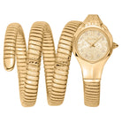 Just Cavalli Just Cavalli Signature Snake Ravenna Yellow Gold Champagne