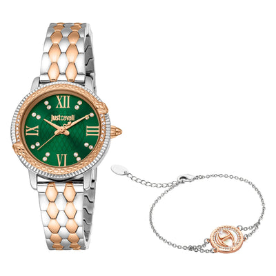 Just Cavalli SET Viperized Due Toni RG Verde Bottiglia