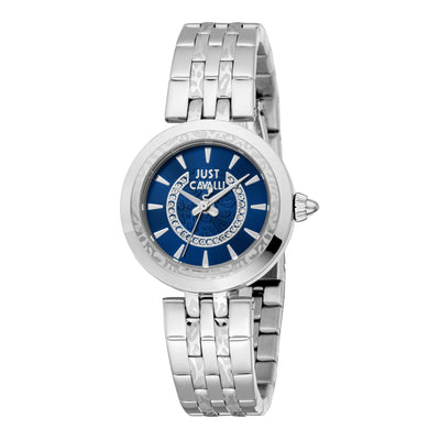 Just Cavalli Animalier Preziosa Argento Grigio Notte Blu