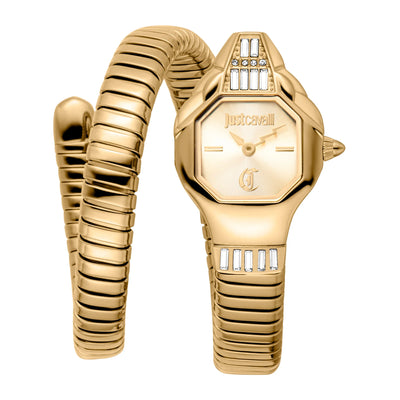 Just Cavalli Signature Snake Brillante Snake Oro Giallo Champagne