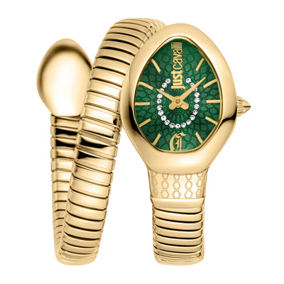 Just Cavalli Signature Snake Eclisse Giallo Gol Verde