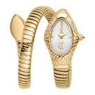 Just Cavalli Just Cavalli Signature Snake Vetra Yellow Gold Silver