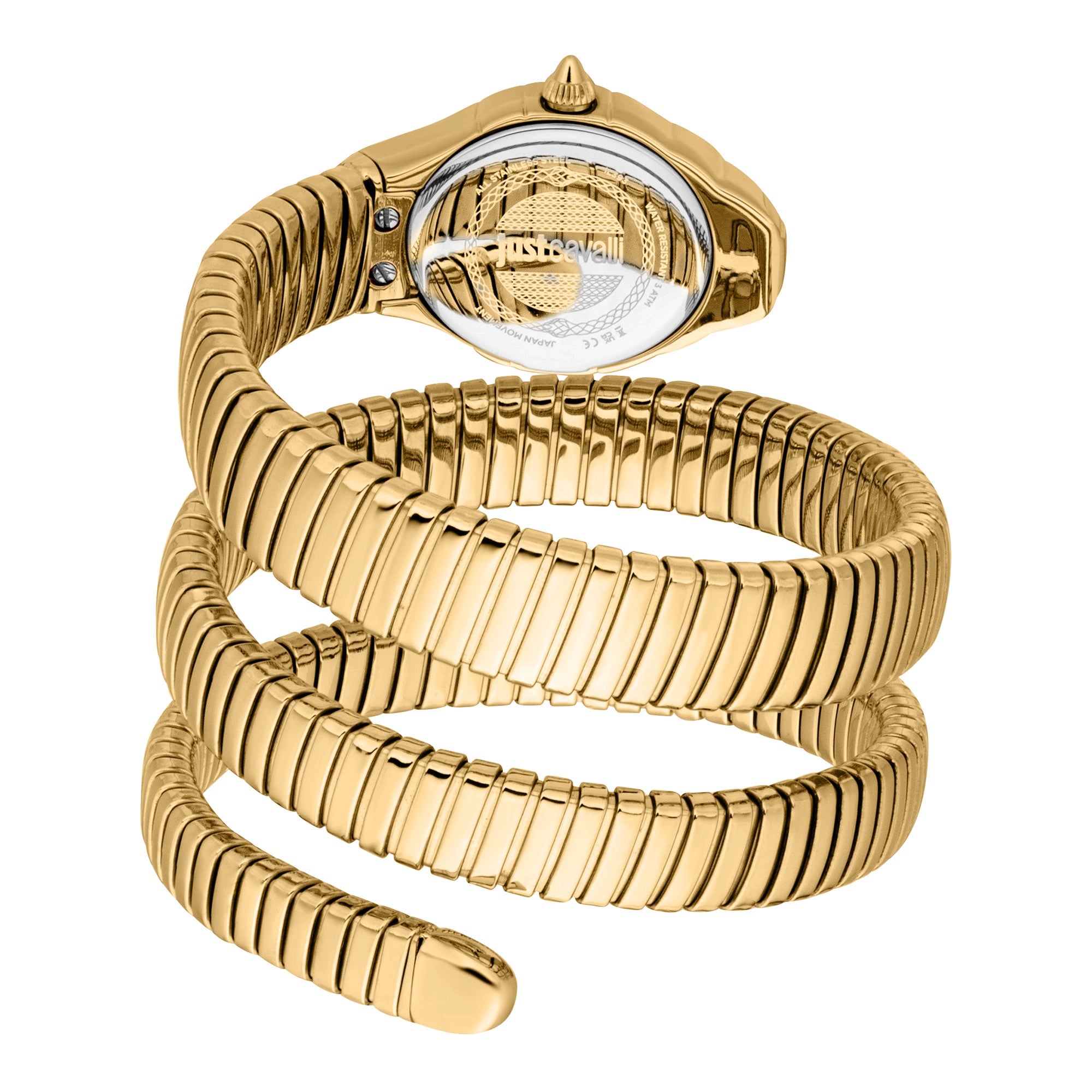 Just Cavalli Just Cavalli Signature Snake Amanta Yellow Gold Silver — immagine 2